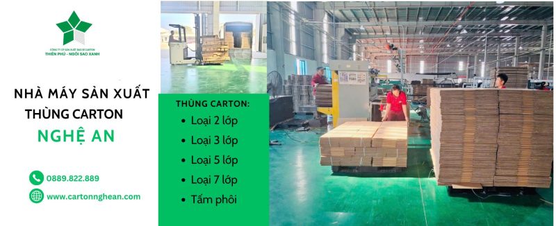 NHÀ MÁY SX BAO BÌ CARTON NGHỆ AN 3